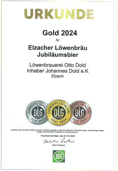 Goldener Preis 2024 - Jubilumsbier