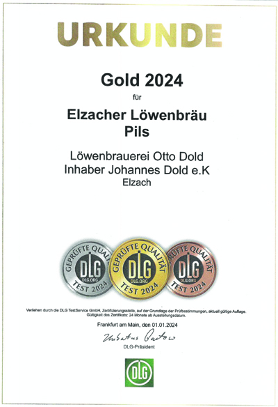 Goldener Preis 2024 - Pils