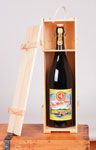 Magnum Flasche mit Holzverpackung